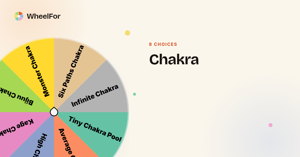 Chakra Wheel | WheelFor