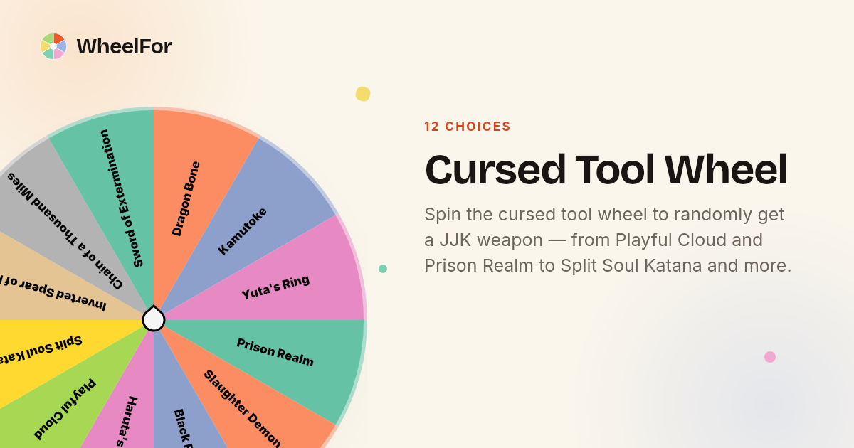 Cursed Tool Wheel | WheelFor