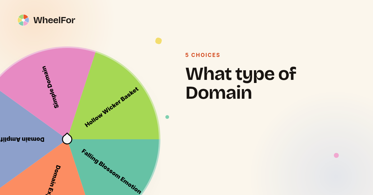 What type of Domain Wheel | WheelFor